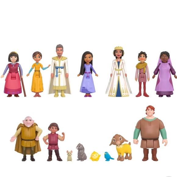 Disney Wish Other - Disney Wish Kingdom Of Rosas Character Set